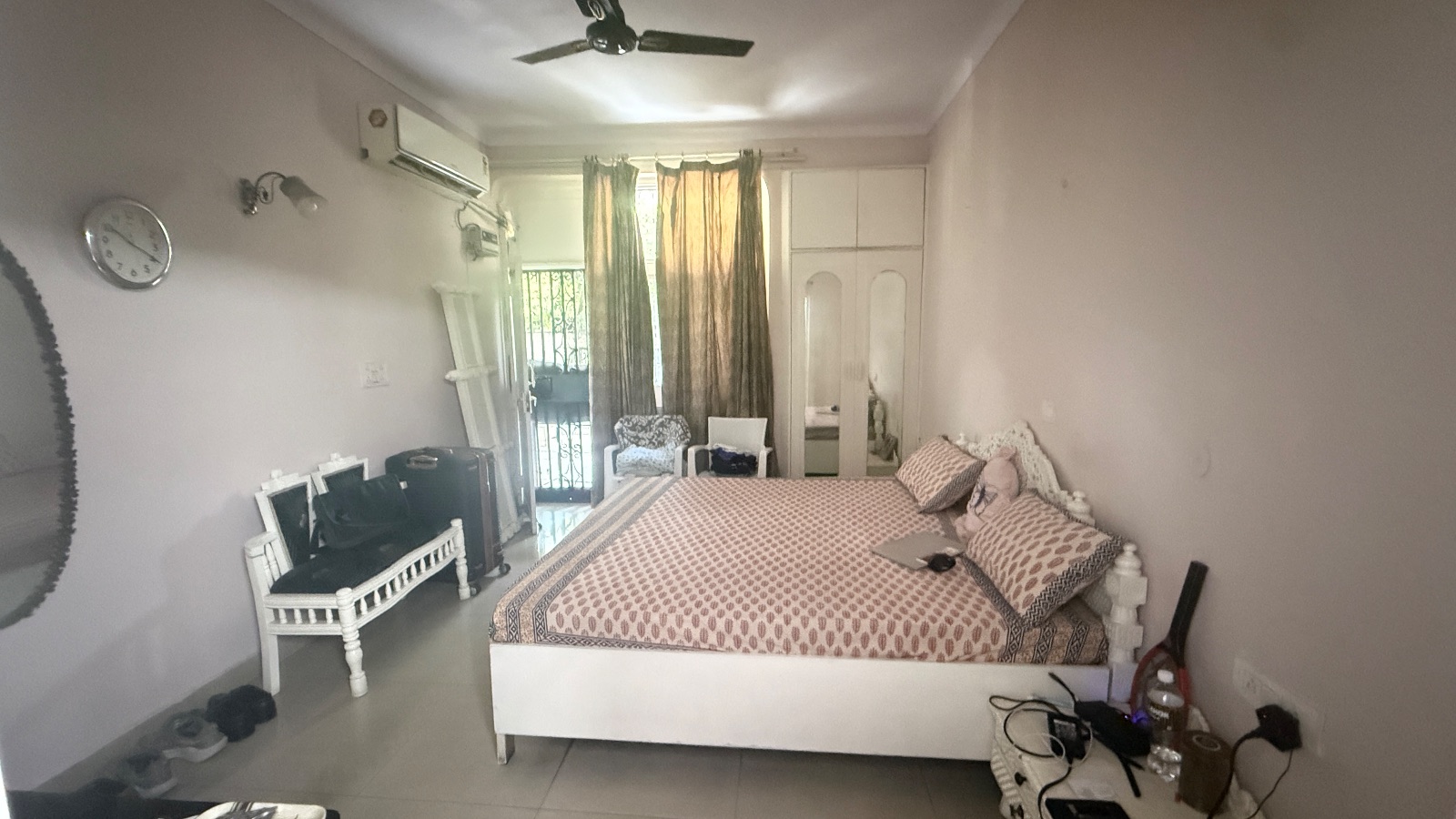 One Furnished Room with Attached Bathroom for Rent