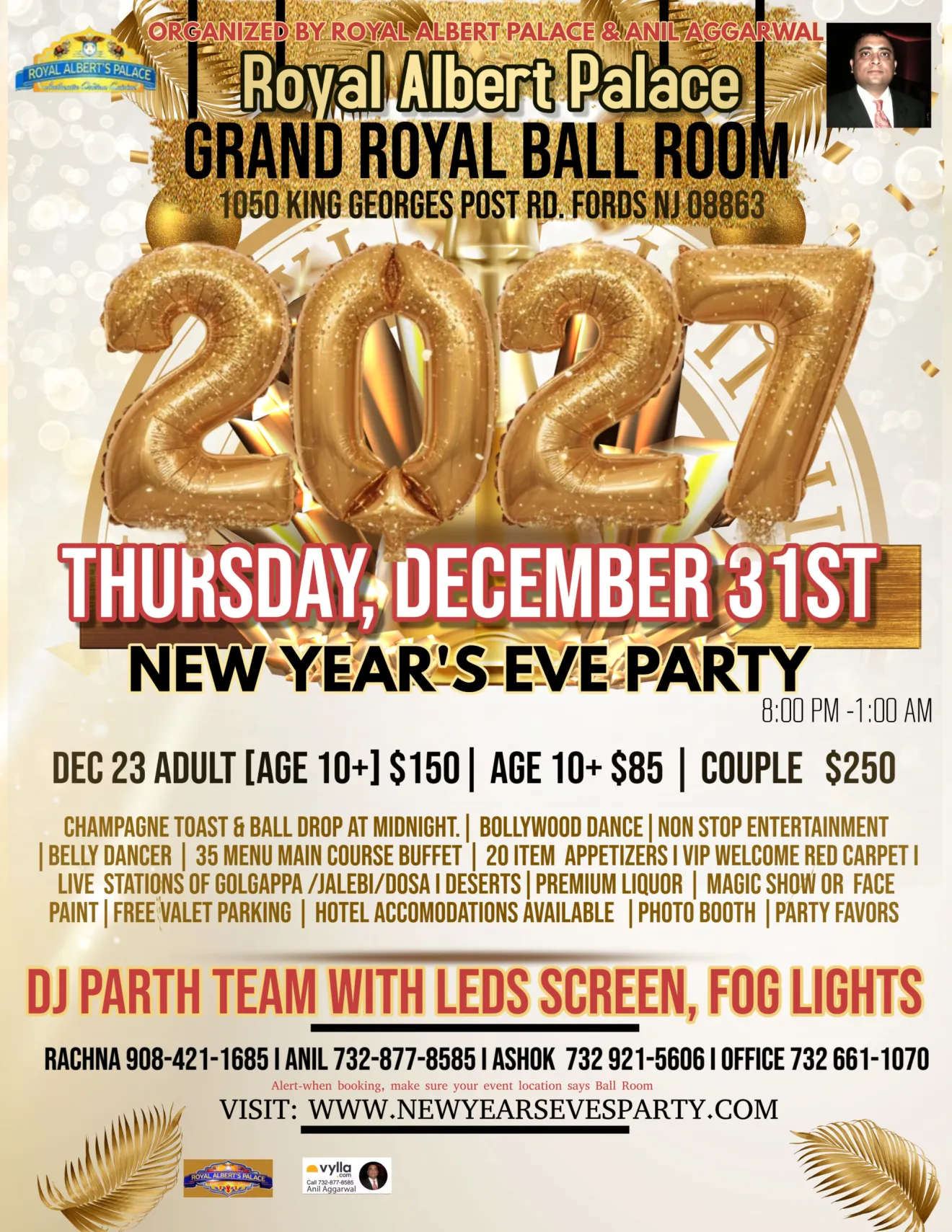 New Year Eves Party 2027
